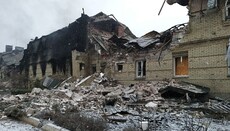В Сети появилось видео разрушений Васильевского монастыря на Донбассе
