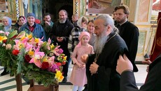 Блаженнейший возглавил Всенощное бдение в Киево-Печерской лавре
