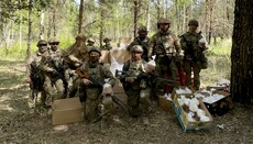 «Азов» поблагодарил Браиловский монастырь за помощь