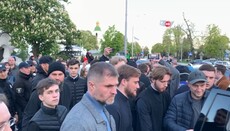 Активисты устроили провокацию против Блаженнейшего в Лавре