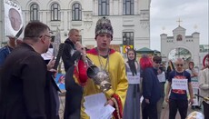 UOC reps comment on blasphemous "performance" near Kyiv-Pechersk Lavra