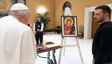 Media: Zelensky's "Virgin Mary without Christ" gift offends the Vatican