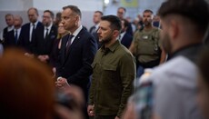 Молитва Зеленского и Дуды в Луцке была посвящена памяти о Волынской резне