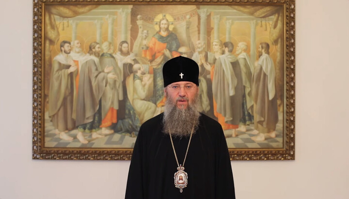 Metropolitan Anthony, UOC Chancellor. Photo: a video screenshot of Metropolitan Anthony's YouTube channel