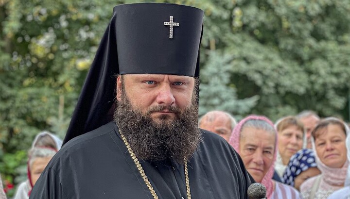 Archbishop Pimen (Voyat), the head of the Rivne Eparchy of the UOC. Photo: YouTube channel "Archbishop Pimen"