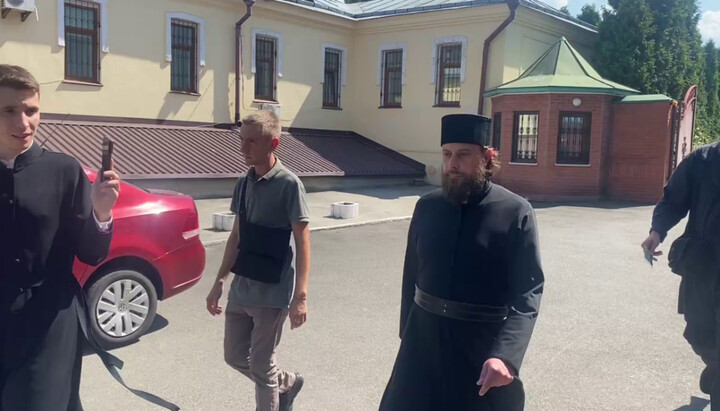 "Acting abbot of the Lavra from the OCU" Avraamiy Lotysh. Photo: spzh.news