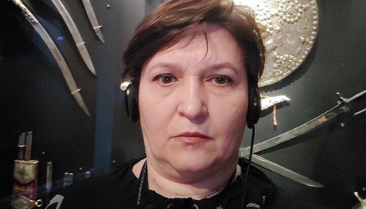Активистка ПЦУ в Носовке, опубликовавшая объявление. Фото: ФБ Зезюлькиной