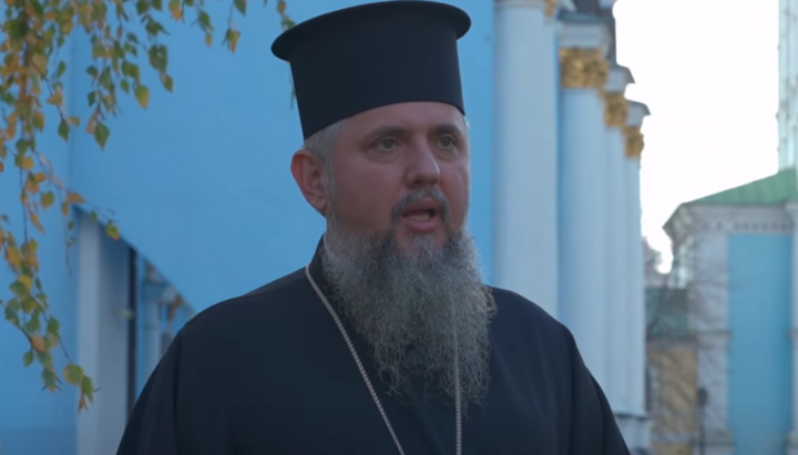 Ο Ντουμένκο είναι πεπεισμένος ότι το Ιουλιανό ημερολόγιο επιβλήθηκε από τη Ρωσία. Φωτογραφία: στιγμιότυπο οθόνης του καναλιού «Φωνή της Αμερικής» στο YouTube