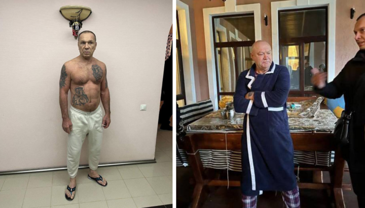 Detention of two assistants to the philanthropist of the OCU. Photo: "Insider” tg-channel