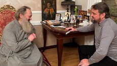 Намісник Лаври прокоментував зустріч із ексмитрополитом Олександром