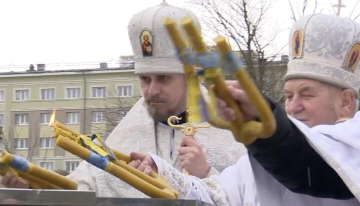 Нестор Пысык и Василий Семеняк. Фото: facebook.com/TV4.te