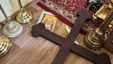 В Днепре от обстрела пострадал храм УПЦ