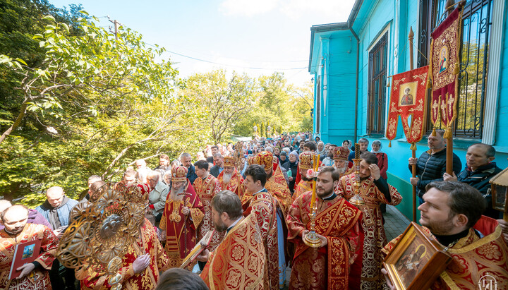 Престольный праздник Макариевской общины УПЦ в Киеве. Фото: news.church.ua