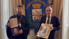 UOC thanks Pompeii mayor for help in restoring Odesa cathedral