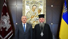 Думенко обсудил с главой Конституционного суда межправославные отношения