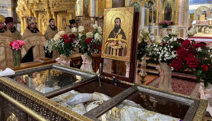 Мощи праведного Ионы, Одесского чудотворца. Фото: Одесская епархия