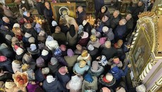 До Одеської єпархії привезли з Греції чудотворну ікону Нектарія Егінського