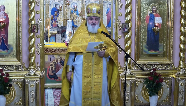 Священник Димитрий Сидор. Фото: скриншот YouTube-канала.