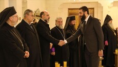 В Дамаске новый лидер Сирии встретился с главами христианских церквей