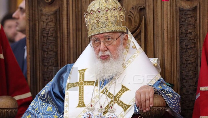 Patriarch of Georgia Ilia II. Photo: 1tv