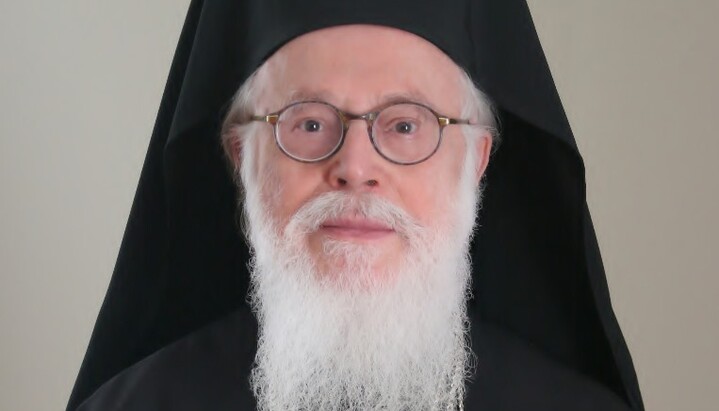 Αρχιεπίσκοπος Αναστάσιος. Φωτογραφία: orthodoxalbania