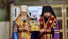 В Мукачево прибыли мощи святых Киприана и Иустины