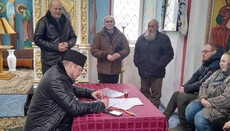 В Китайгороде три общины Каменской епархии подтвердили верность УПЦ