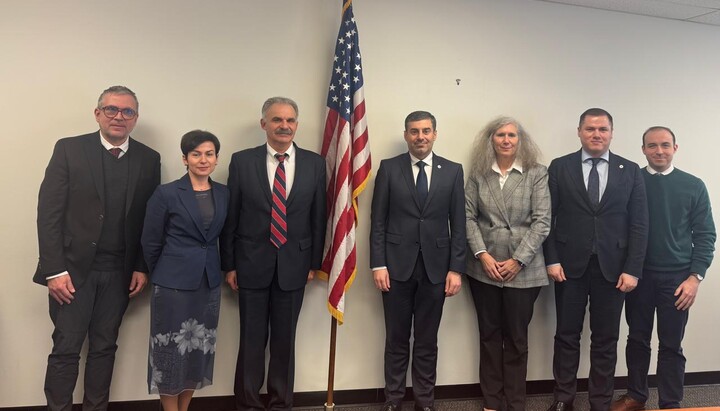 Ukrainian officials at the International Religious Freedom Summit and Ukrainian Week in Washington. Photo: DESS website