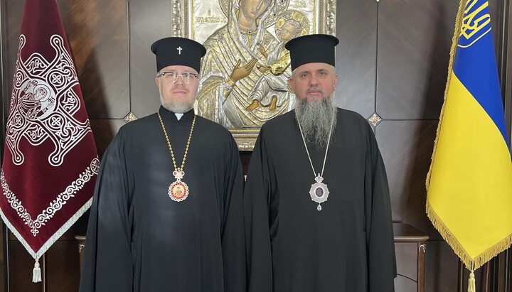 Serhii Horobtsov (left). Photo: Horobtsov’s Facebook page