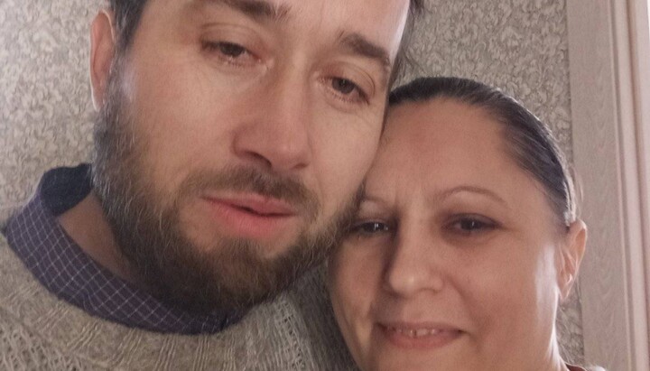 Priest Pavlo Kushnirchuk and his wife Nataliia. Photo: Facebook / Nataliia Kushnirchuk