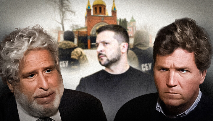 Amsterdam and Carlson criticized Zelensky for persecuting the UOC. Photo: UOJ