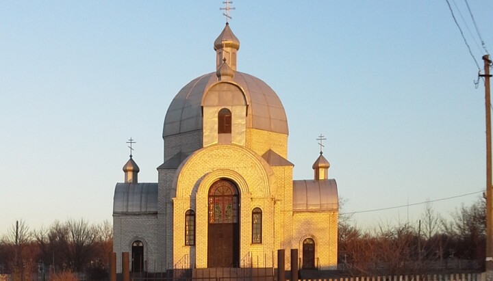The Holy Cross Church in Perehonivka. Photo: Kirovohrad Eparchy’s website