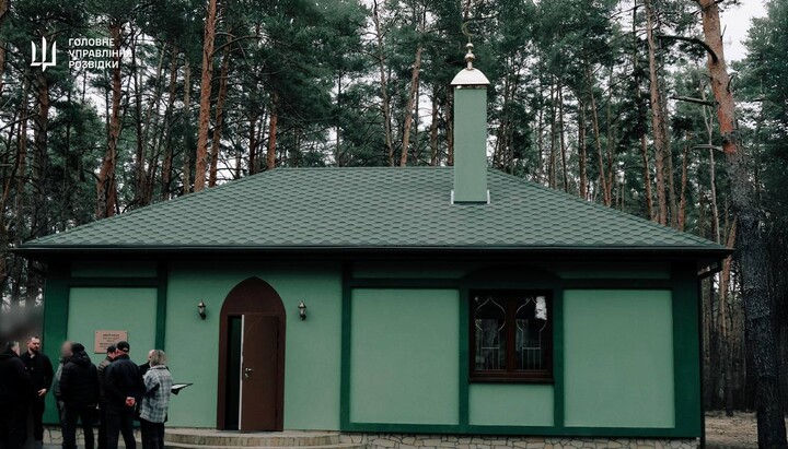 Перша військова мечеть в Україні. Фото: ГУР