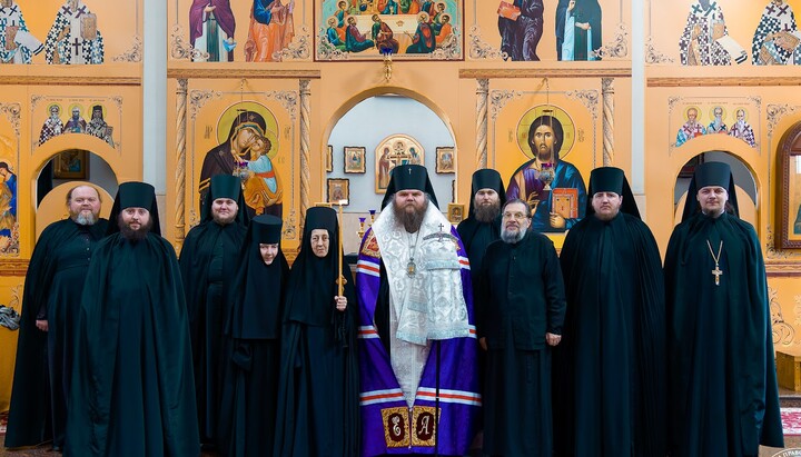 Νεοχειροτονημένη μοναχή Αγνία. Φωτογραφία: ΚΔΑιΣ