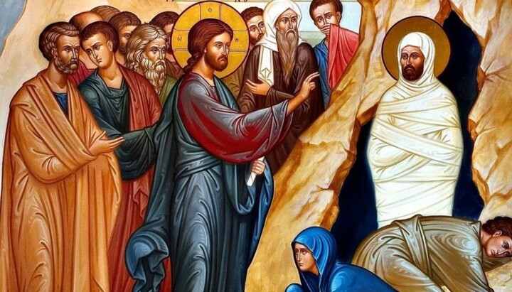 The Miracle of the Resurrection of Lazarus. Photo: Nizhyn Eparchy
