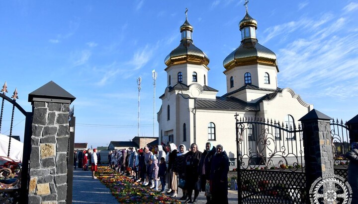 UOC church in honor of the Martyrs Faith, Hope, Love, and their mother Sophia in the village of Rakiv Lis. Photo: pravoslavna.volyn