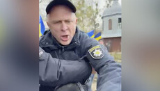 При захвате храма в Верхних Становцах полицейский ударил прихожанку