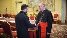 Zelensky tells the Vatican that imposing peace terms on Ukraine is unacceptable