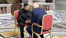 Ο Ζελένσκι χαρακτήρισε τη συνάντηση με τον Τραμπ στην κηδεία του πάπα «συμβολική»