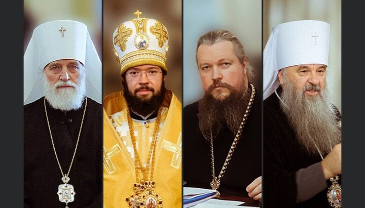 "Curators" of the Russian Orthodox Church in Ukraine. Photo: HUR
