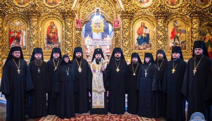 Members of the newly established Commission for Monastic Affairs of the OCU. May 5, 2025. Photo: archangel.kiev.ua