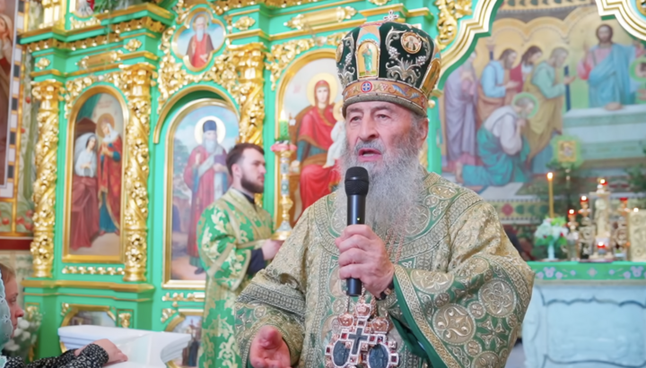 Metropolitan Onuphry. Photo: UOC Press Service