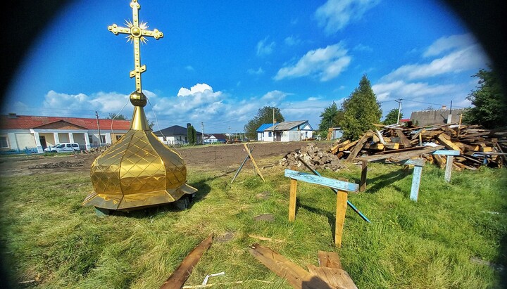 Церква ПЦУ на честь Зачаття Іоанна Хрестителя в с. Забороль. Фото: Фейсбук Миколи Бендюка