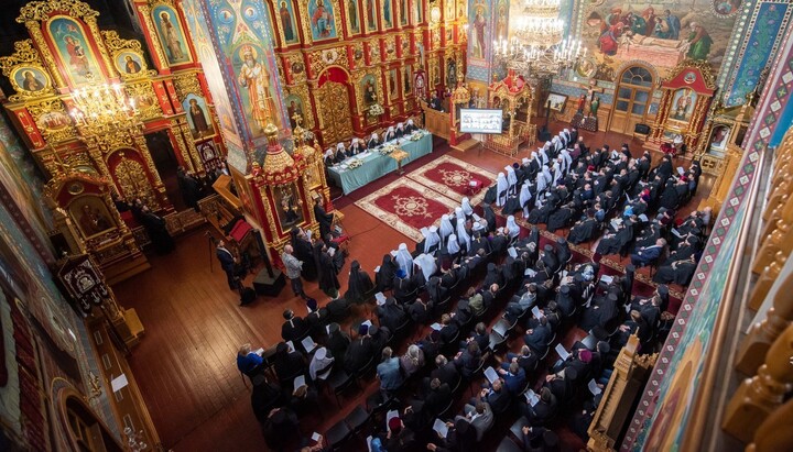 Council of the UOC in Feofania. Photo: UOC Press Service