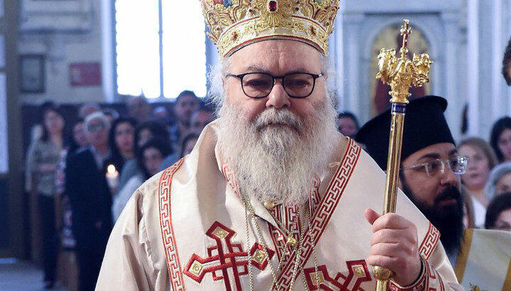 Антіохійський Патріарх Іоанн. Фото: Фейсбук Антіохійського Патріархату
