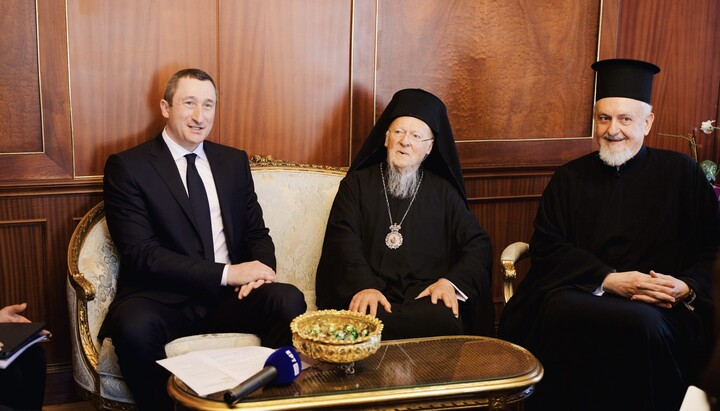 Meeting of the Minister of National Unity at the Phanar. Photo: Press Service of the Ministry of National Unity