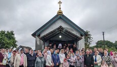 В Черниеве освятили храм, построенный на средства семьи погибшего воина ВСУ