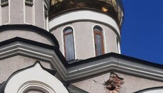 У Костянтинівці від російських обстрілів постраждав Успенський храм УПЦ