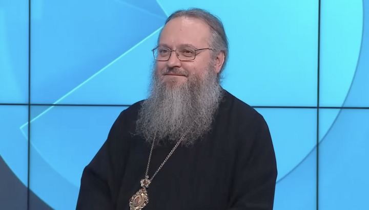 Metropolitan Clement of Nizhyn. Photo: screenshot from the YouTube channel "Novyi Vidlіk | Talkshow on Pershyi"