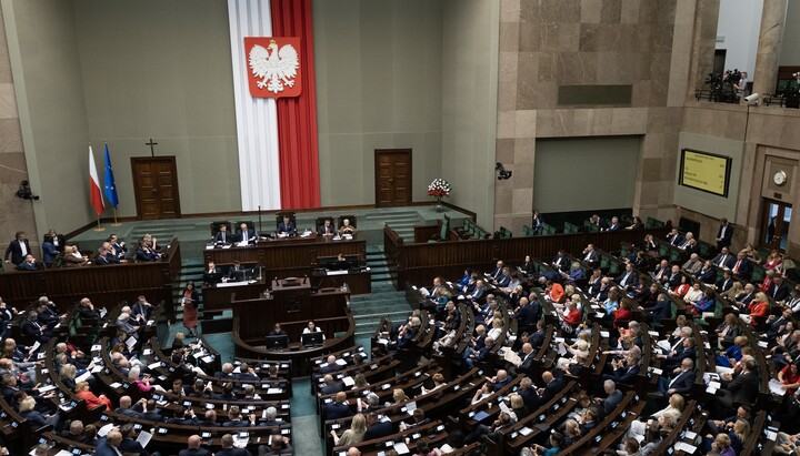Польський Сейм. Фото: Фейсбук Sejm Rzeczypospolitej Polskiej